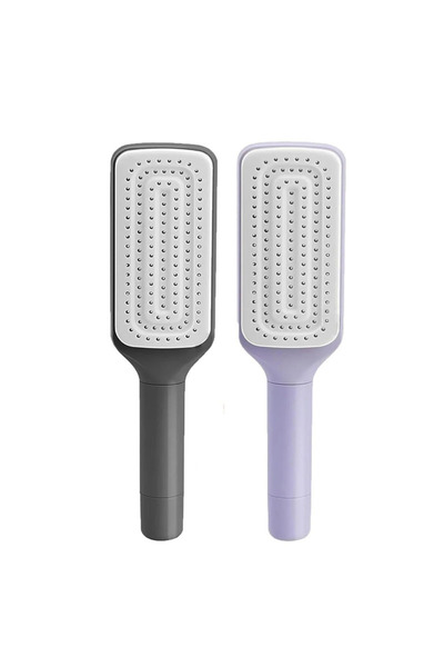 Choice Mix-2pcs 1/2pcs Rotatable Self Cleaning Hair Brush Massage Air Cushion...