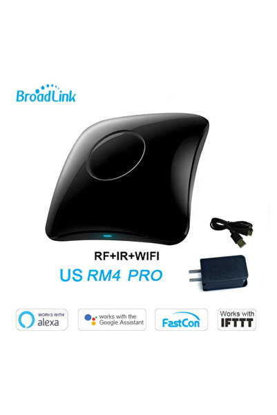 choice2 جهاز تحكم عن بعد عالمي ذكي Broadlink RM4 PRO مع قابس أمريكي/أوروبي/بر...