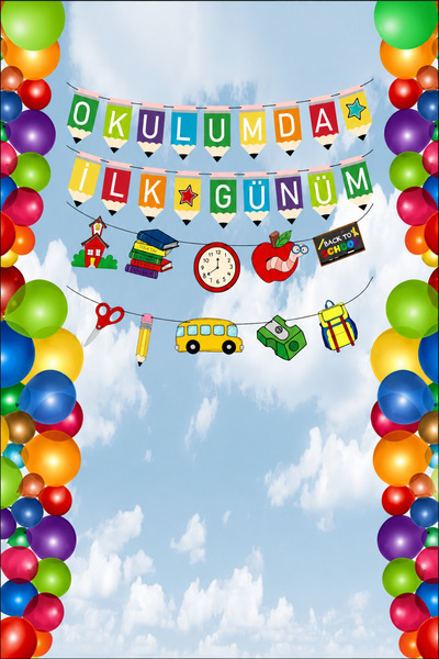 PROMISEBACKDROP2 OKULDA İLK GÜNÜM RENKLİ/ BİR YILA HAZIR MISIN ? / OKUL AÇILI...