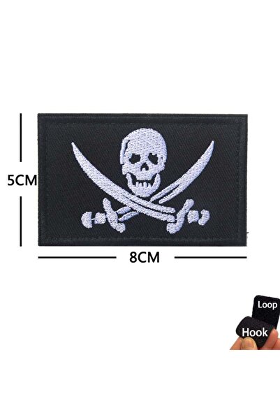 Choice33 HK50-01 Pirate Flag,FOG Forward Observations Clothes Badge,Blackbear...