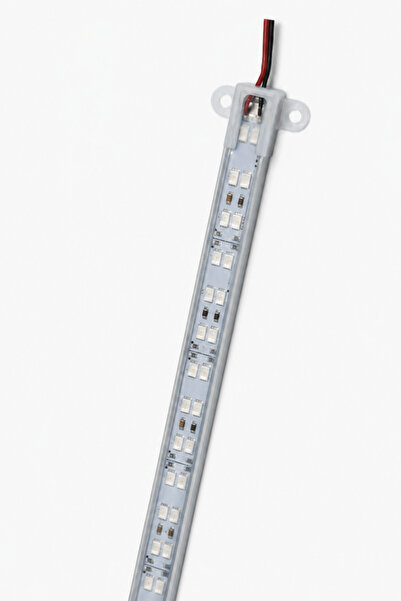 Hazar Led 12 Volt Su Geçirmez Led Bar Çift Sıra Çubuk Led Kırmızı