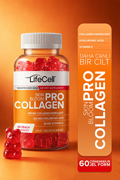Lifecell Pro Collagen Skin Bloom | Cilt vitamini Kolajen, Hyaluronik asit, Vi...