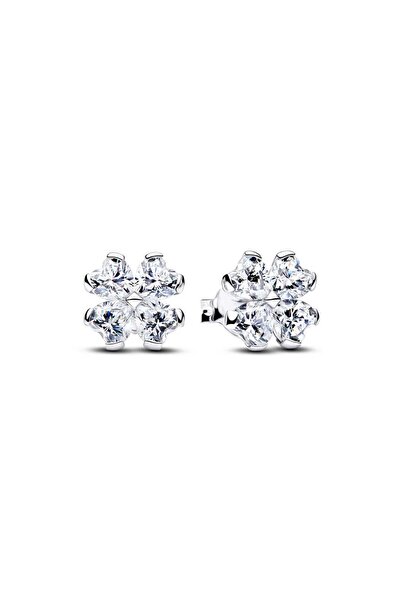 Choice53 AME0102 Hot Selling 925 Tulip Bow Four-leaf Clover Heart-shaped Adju...