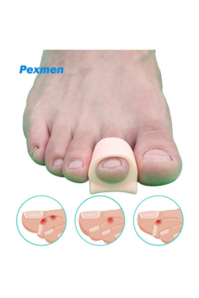 Choice 4 قطع - زوجان من جبائر أصابع القدم المطرقية من Pexmen، 2/4 قطع، لإعادة...