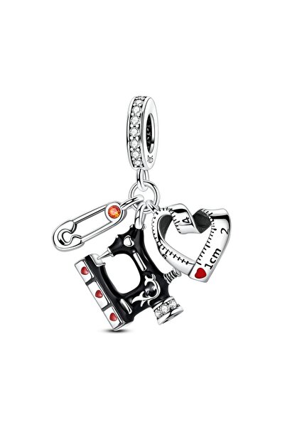 Choice KTC1665 New 925 Sterling Silver Charms Beads Luminous Rose Heart Shape...