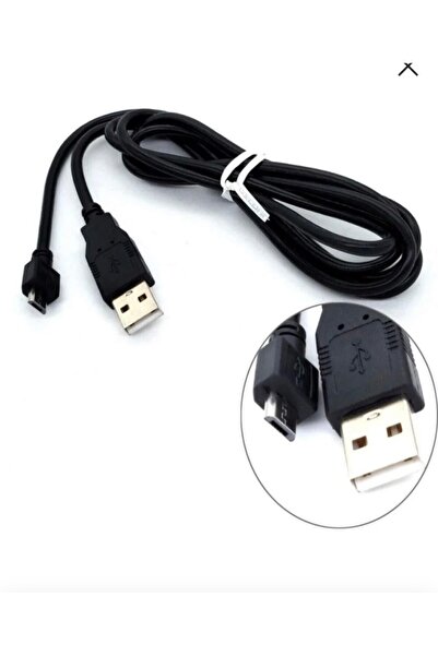 YUES PS4 DualShock 4 USB Şarj Kablosu – Micro-USB Oyun Kolu Uyumlu (PS4/Slim/...