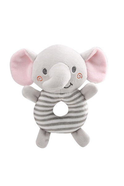 Choice Red New Baby Rattle Toys Cartoon Animals Plush Infant Hand Ring Bed To...
