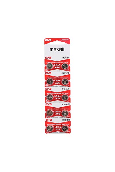 Maxell Lr44, A76 Hafıza Pili 10'lu