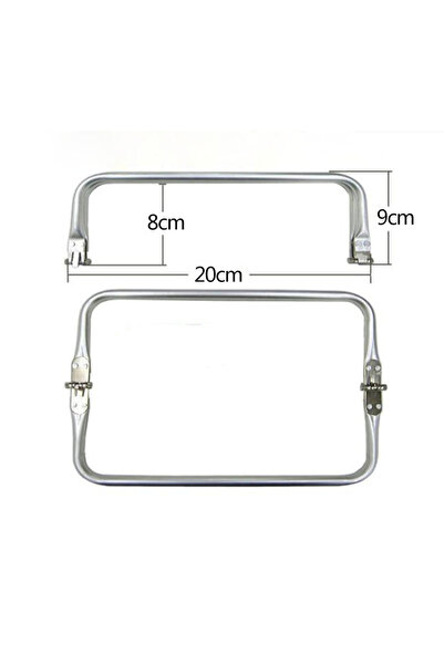 Choice 20cm-10pcs 10Pcs 20-30Cm Silver Metal Frame For Purse Doctor Aluminium...