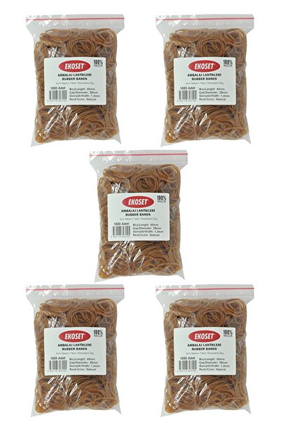 ekoset Pack Packaging Money Rubber 40 mm 5,000 Pieces