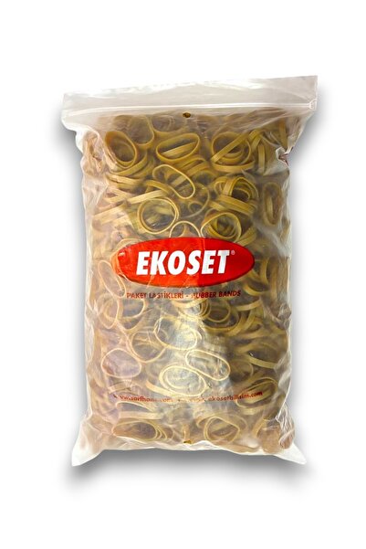 ekoset علبة تغليف مطاطية واسعة مقاس 50 × 5 مم 1 كجم