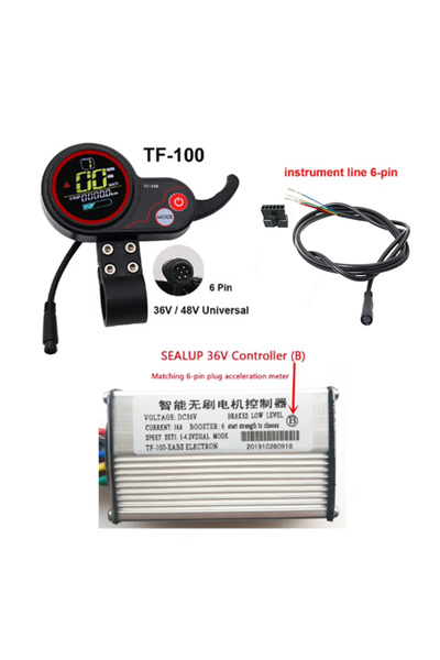 Choice TF-100 36V 16A B set 36V 16A 48V 20A Brushless Motor Controller TF-100...