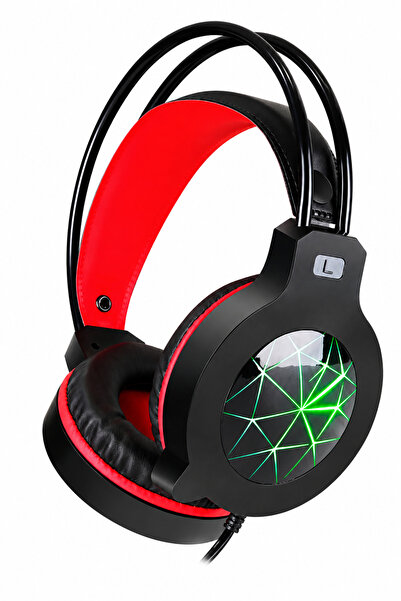 Zineets Işıklı Gaming Mikrofonlu Gamer Pc Bilgisayar Kulaklığı 3.5 mm Jack Ve...