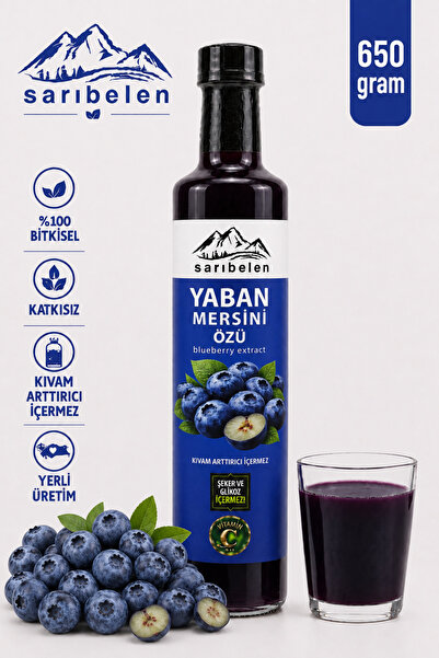 sarıbelen Yaban Mersini Özü 650 g