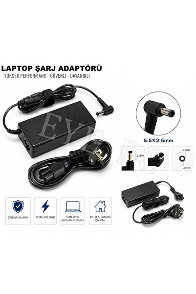 NcpLine Asus K52 K52f K52j K52jc K52jr Laptop Leptop DİZÜSTÜ Nootebook Adaptö...