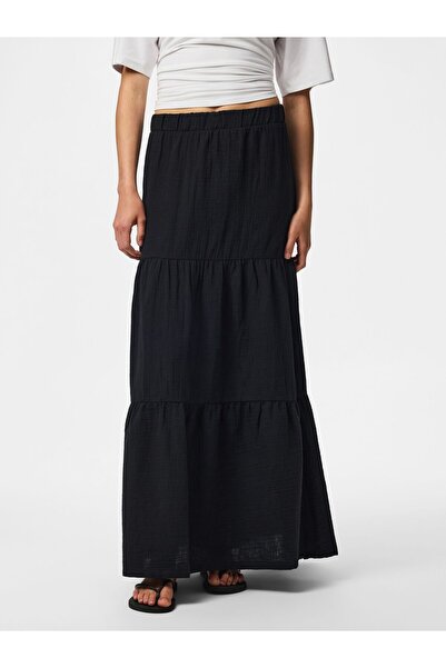 PIECES Μάξι φούστα PCSIKKA HW COTTON