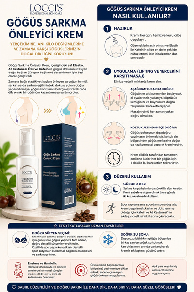 loccis Breast Sagging Prevention Cream 100 ml