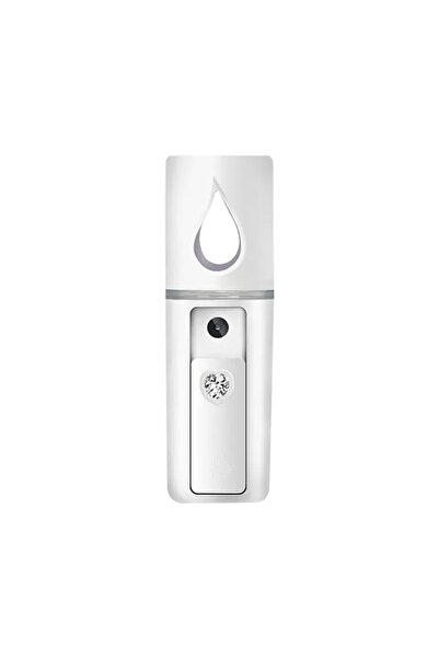 Choice WHITE NANO FACIAL MISTER PORTABLE MINI FACE MIST HANDY SPRAYER COOL FA...
