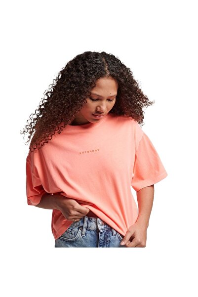 SUPERDRY D1 SDCD CODE SURPLUS MICRO OS BOXY TEE W1010970A-T7G Σολομός