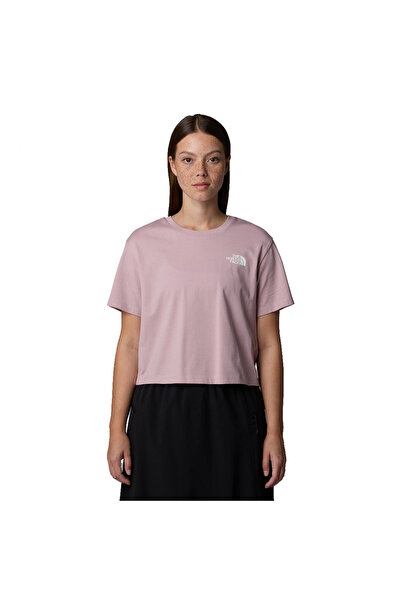 THE NORTH FACE SIMPLE DOME Κοντό Στενό Μπλουζάκι NF0A87U40SO-0SO Ροζ L