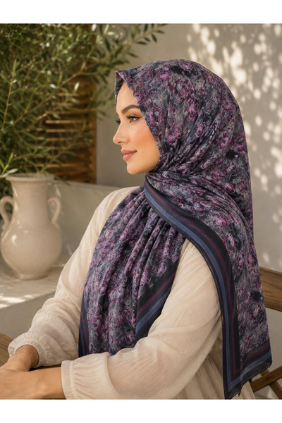 ARTTMACRAME وشاح باميلا من الفيسكون - ناعم الملمس، خفيف الوزن، مناسب للاستخدا...