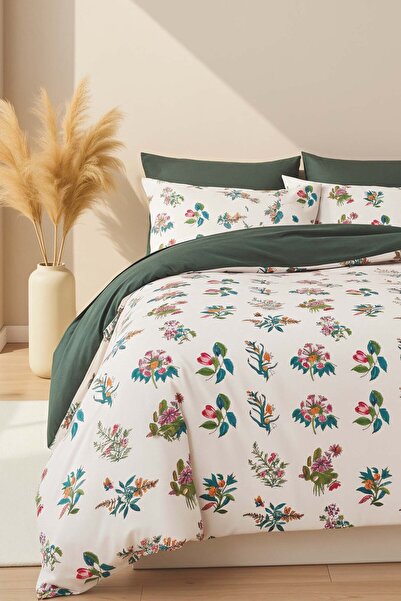Rivaİstanbul Bianca Double Summer Cotton Duvet Cover Set