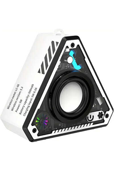 Choice3 White1PCS Portable TWS Bluetooth Speaker Audio Subwoofer Mini Wireles...