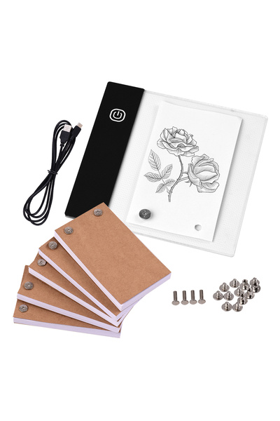 Choice multi Flip Book Kit with Mini Light Pad LED Lightbox Tablet Design wit...