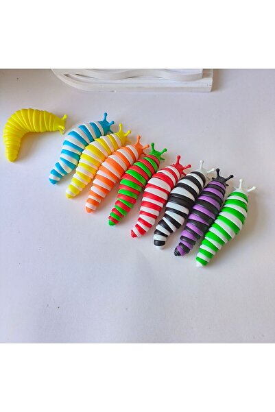 Choice Random 1 PC Slug Fidget Sensory Toys for Autistic Children Toddler Air...