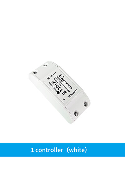 Choice1 white Tuya ZigBee 10A Smart Switch Breaker Timer LED Light Wireless C...