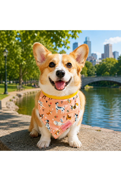 PATİMİO Dogs Cat And Dog Collar Scarf Bandana