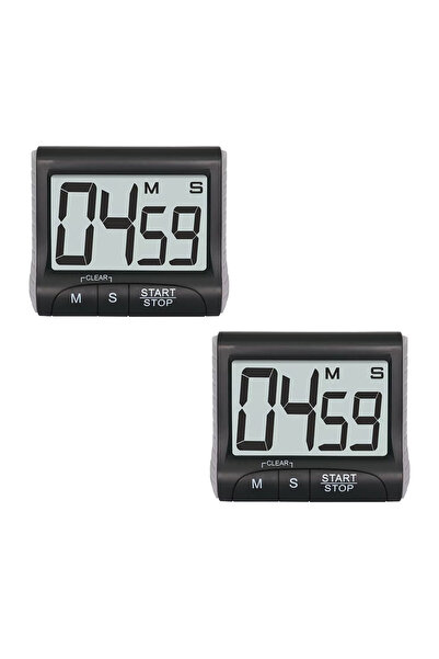 Choice1 2PCS Display Kitchen Timer Magnetic Digital Timers Loud Alarm Cooking...