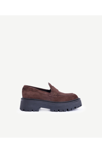 Yargıcı High-Sole Leather Loafer