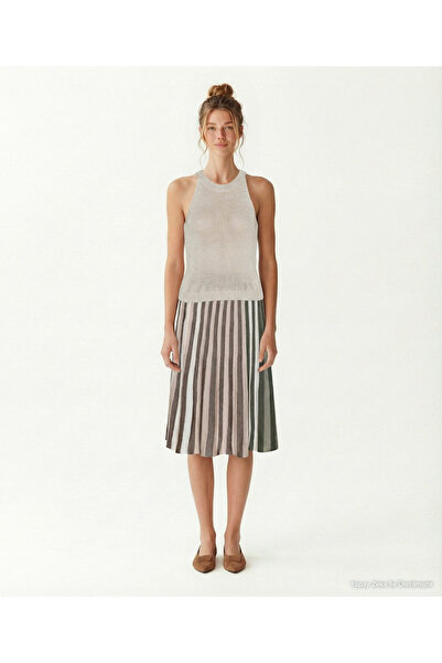 Yargıcı Regular Halter Neck Sleeveless Sweater