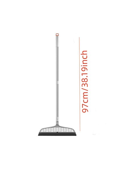 Choice DARK GRAY Magic Silicone Broom Lengthen Floor Cleaning Squeegee Pet Ha...
