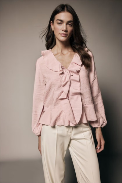 DeFacto Flounced Modal Blouse G1971Ax26Sp
