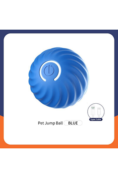 Choice3 Blue Smart Dog Toy Ball Electronic Interactive Pet Toy Moving Ball US...