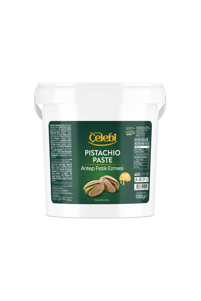 Gourmet Çelebi Kahvaltılık Antep Fıstık Ezmesi 1 Kg - Antep Fıstığı Ezmesi