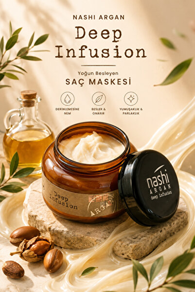 nashi argan deep infision saç bakım maskesi 250 ml