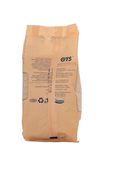 OTS Organik Pirinç 750 gr (Organik Sertifikalı, Pestisit Analizli)