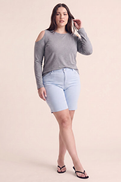 MYLİNE Tricou cu mânecă lungă cu pandantiv fără umăr