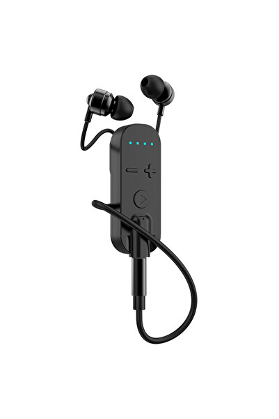 Choice Black With Earphone Bluetooth 5.1 Earphone Wireless Audio Receiver Ada...