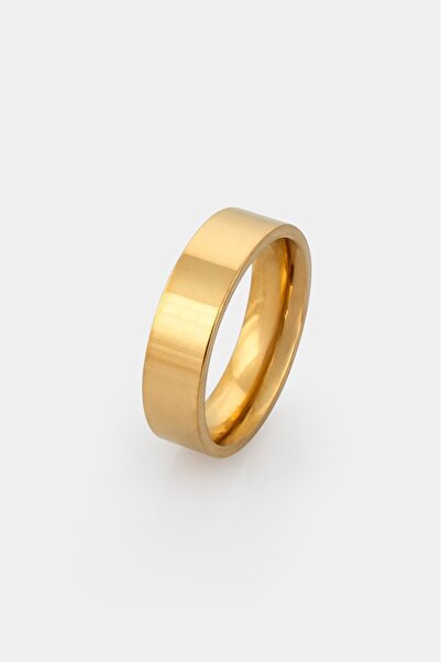 UKHWD SUPPLY 316L Steel Plain Flat Men's Ring Ka1344Al