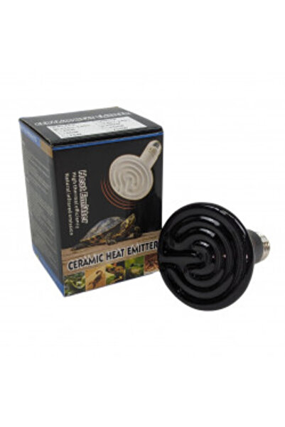 Arabest Ceramic Heat Emitter Bulb for Reptiles, 24 Hour Constant Heat, 1 Piece