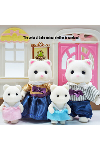 Choice14 G03-K03 Rabbit Doll 1/12 Micro Dollhouse Reindeer Sheep Elephant Squ...