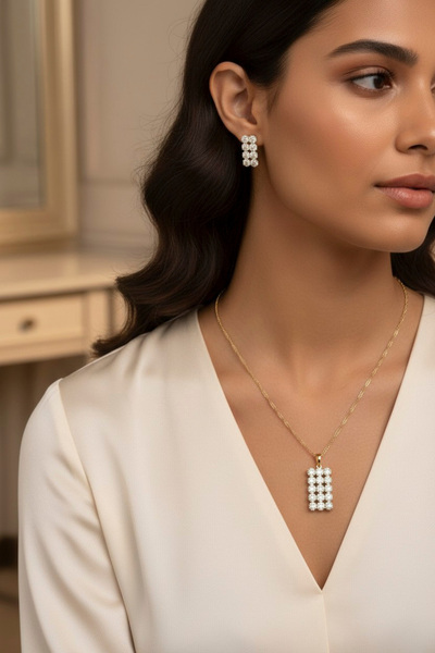 XUPING JEWELRY Stil Incisi/Xupıng Jewelry 14 Ayar Altın Kaplama Zirkon Taşlı ...