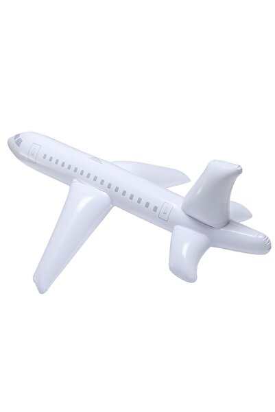 Choice WHITE 100cm Inflatable Airplane Float Airplane Ball with Inflatable Tu...