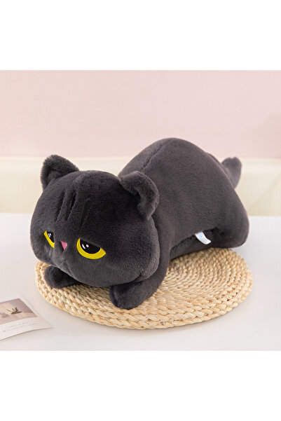 Choice B 45CM 45cm kawaii Black Cat Plush Toy Doll Cute Big Cuddly Pillow Cus...