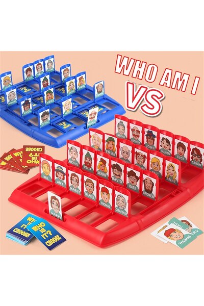 Choice Guess game Guess Who I Am Puzzle Game Two Person Interactive Portable ...