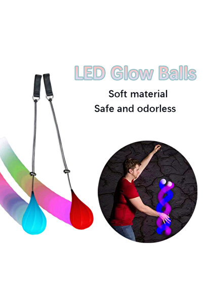 Choice White LED Juggling Ball with Rainbow and Strobe Effects Safe and Soft ...